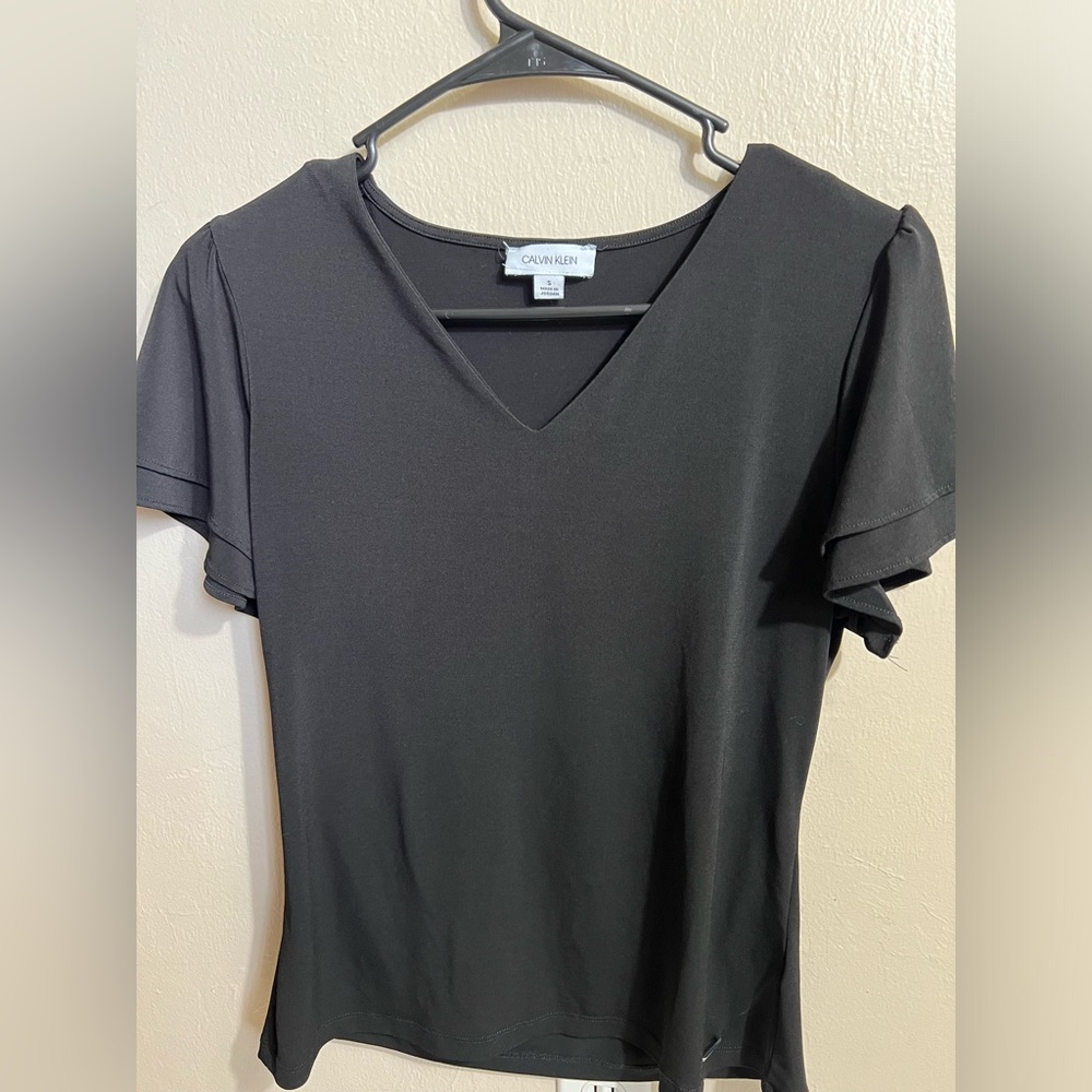 Black Calvin Klein Top Size S